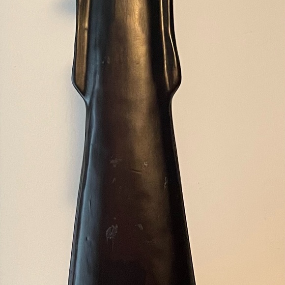 Vietnamese woman statue hand carved lacquerware with mother of Pearl inlay - Picture 2 of 9